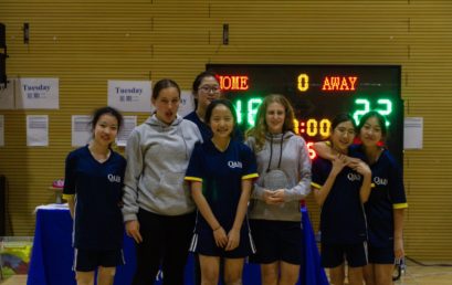 U15 Basketball and Table Tennis Tournament.  Girls Win a Championship!