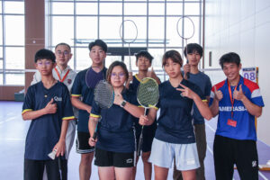 Qingdao International school Badminton Tournament