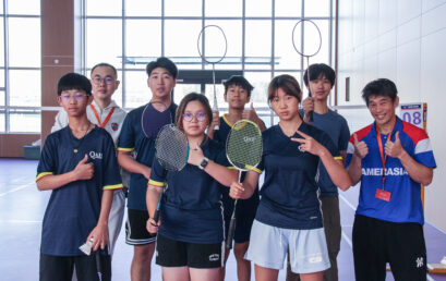 QAIS Badminton Team Soars! 