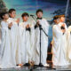 Students at Qingdao Amerasia International School, an international school for expatriate families, perform at the Winter Concert.