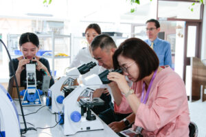 IB PYP, MYP and DP students study science in a hands-on approach at Qingdao Amerasia International Schol
