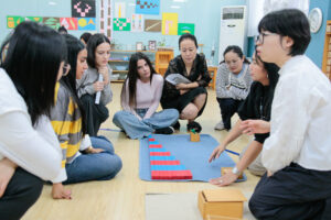 Montessori Mathematics taught at Qingdao Amerasia International School – Leader in Montessori Education in China