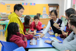 Golf, Taekwondo, PYP Soccer, Table Tennis, and the new Weightlifting Club, children developed coordination, perseverance, and confidence through purposeful movement.